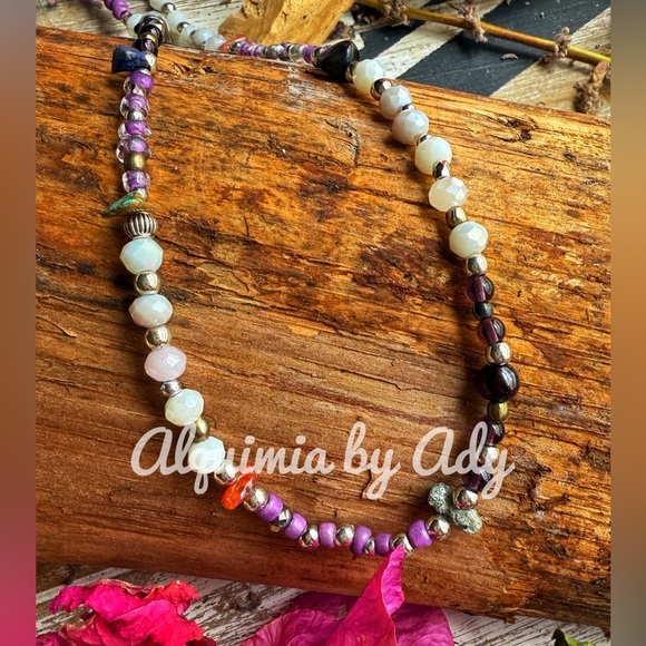 Alquimia Multicolor Beaded Necklace - Picture 1 of 3